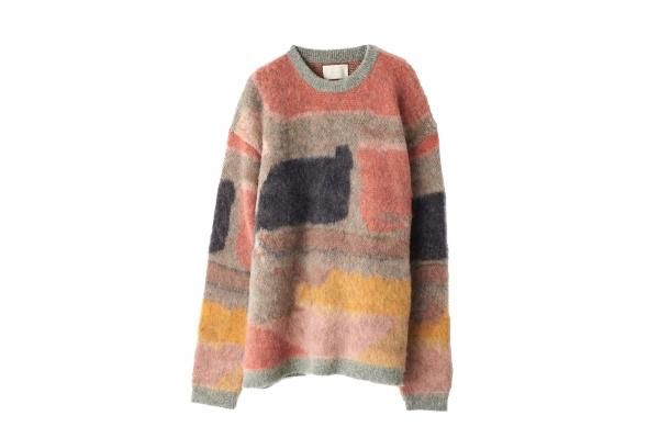 YOKE  Rothko Jacquard Crew Neck サイズ3