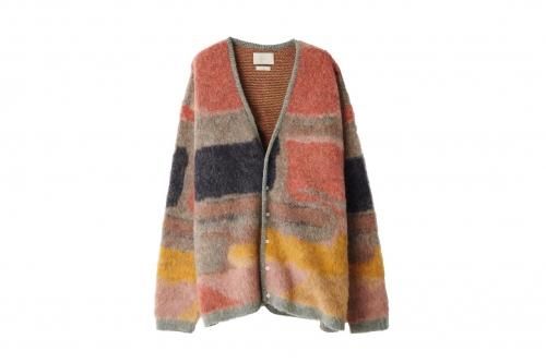 <img class='new_mark_img1' src='https://img.shop-pro.jp/img/new/icons47.gif' style='border:none;display:inline;margin:0px;padding:0px;width:auto;' />YOKE / ROTHKO JACQUARD CARDIGAN(GRAY)
