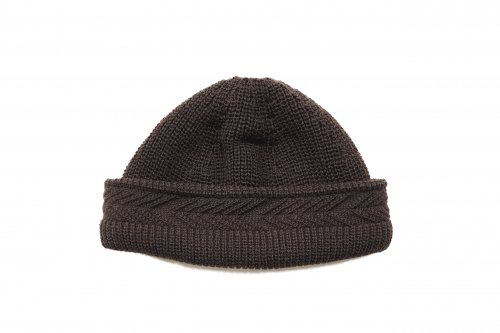 <img class='new_mark_img1' src='https://img.shop-pro.jp/img/new/icons47.gif' style='border:none;display:inline;margin:0px;padding:0px;width:auto;' />YASHIKI / Yagasuri Knit Cap(BROWN)