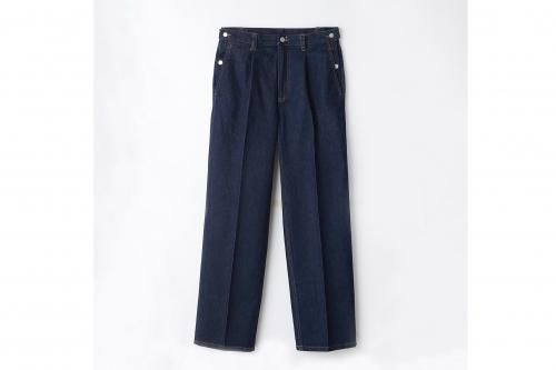 <img class='new_mark_img1' src='https://img.shop-pro.jp/img/new/icons47.gif' style='border:none;display:inline;margin:0px;padding:0px;width:auto;' />YOKE / 5P STRAGHT GURKHA DENIM TROUSERS(INDIGO)