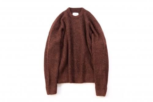 <img class='new_mark_img1' src='https://img.shop-pro.jp/img/new/icons47.gif' style='border:none;display:inline;margin:0px;padding:0px;width:auto;' />stein / BI COLOR RIB SUPER KID MOHAIR LS(BRICK)