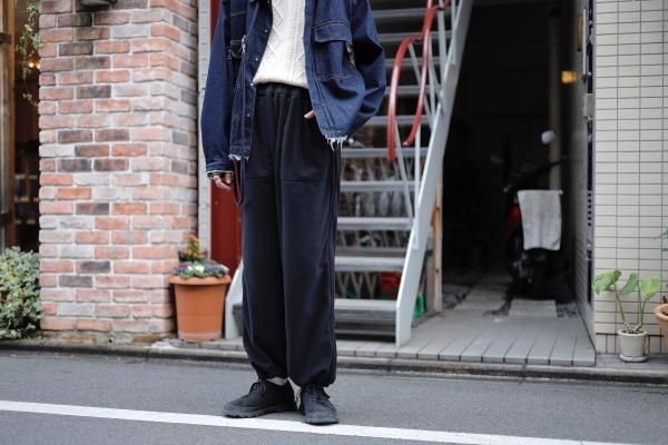 YOKE | 5P STRAGHT GURKHA DENIM TROUSERS(FOG WHITE) | 5Pグルカ ...