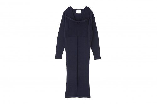 <img class='new_mark_img1' src='https://img.shop-pro.jp/img/new/icons47.gif' style='border:none;display:inline;margin:0px;padding:0px;width:auto;' />TAN / LAYERED SMOOTH ONEPIECE(NAVY)