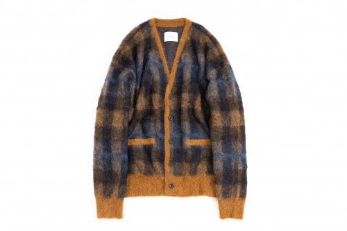 <img class='new_mark_img1' src='https://img.shop-pro.jp/img/new/icons47.gif' style='border:none;display:inline;margin:0px;padding:0px;width:auto;' />stein / KID MOHAIR CARDIGAN(CHECK)