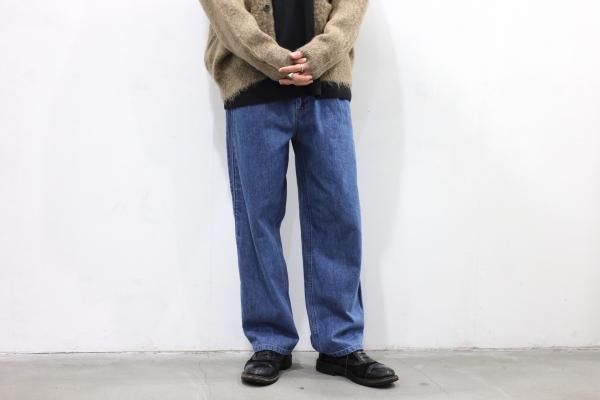 stein | シュタイン RECONSTRUCTION WIDE DENIM JEANS(LT.INDIGO ...