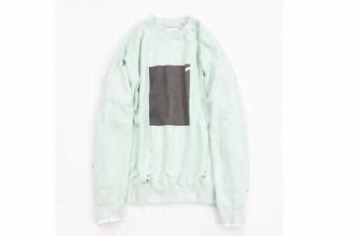 <img class='new_mark_img1' src='https://img.shop-pro.jp/img/new/icons47.gif' style='border:none;display:inline;margin:0px;padding:0px;width:auto;' />stein / OVERSIZED REBUILD SWEAT LS(MINT)
