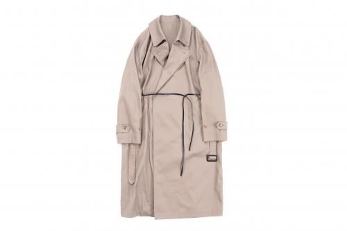 <img class='new_mark_img1' src='https://img.shop-pro.jp/img/new/icons47.gif' style='border:none;display:inline;margin:0px;padding:0px;width:auto;' />stein / OVERSIZED DOUBLE LAPELED TIELOCKEN COAT(D.BEIGE)