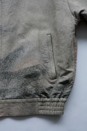 YOKE | JACQUARD LOOSED ZIP BLOUSON(BEIGE) | ジャガードルーズ YOKE | JACQUARD LOOSED ZIP BLOUSON(BEIGE) | ジャガードルーズ