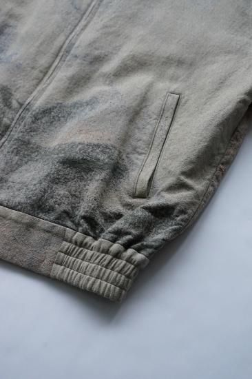 YOKE | JACQUARD LOOSED ZIP BLOUSON(BEIGE) | ジャガードルーズ YOKE | JACQUARD LOOSED ZIP BLOUSON(BEIGE) | ジャガードルーズ