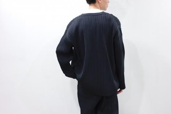 8/27まで】yoke 22ss PLEATED KNIT CARDIGAN | www.carmenundmelanie.at