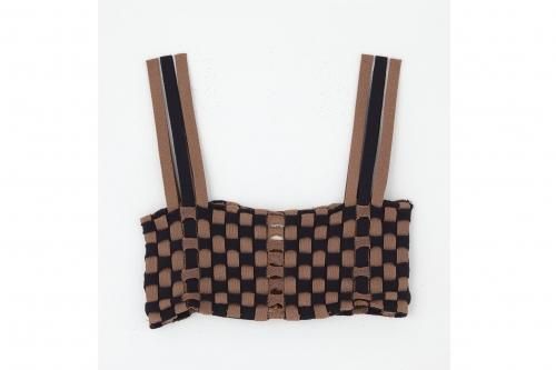 <img class='new_mark_img1' src='https://img.shop-pro.jp/img/new/icons20.gif' style='border:none;display:inline;margin:0px;padding:0px;width:auto;' />TAN / PLAIN WEAVE CORSET(CINNAMON BLACK)