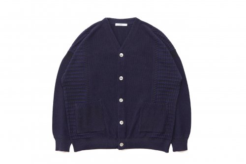 <img class='new_mark_img1' src='https://img.shop-pro.jp/img/new/icons47.gif' style='border:none;display:inline;margin:0px;padding:0px;width:auto;' />YASHIKI / Unabara Cardigan(NAVY)