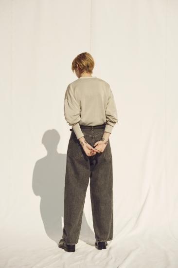 INTERIM | SILK 100% CARDIGAN(LIGHT BEIGE) | シルク100