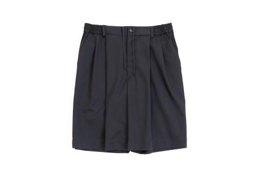 <img class='new_mark_img1' src='https://img.shop-pro.jp/img/new/icons47.gif' style='border:none;display:inline;margin:0px;padding:0px;width:auto;' />stein / WIDE EASY SHORT TROUSERS(BLACK) 