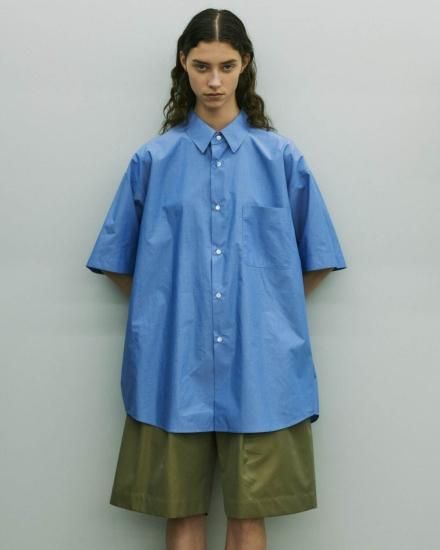 stein | シュタイン OVERSIZED SS SHIRT(BLUE) / オーバーサイズ stein | シュタイン OVERSIZED SS SHIRT(BLUE) / オーバーサイズ