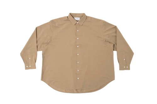 <img class='new_mark_img1' src='https://img.shop-pro.jp/img/new/icons47.gif' style='border:none;display:inline;margin:0px;padding:0px;width:auto;' />KANEMASA / Royal Ox Dress Knit shirt Loose Fit(BEIGE)