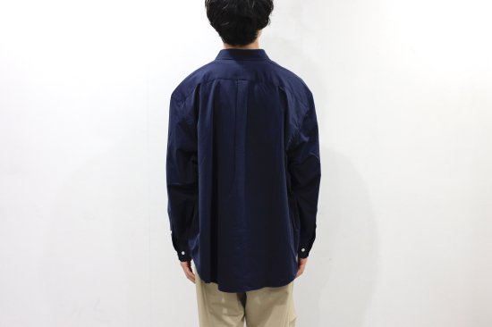 KANEMASA | カネマサ Royal Ox Dress Knit shirt Loose Fit(NAVY) / ロイヤルオックスシャツ -  ルーズフィット(ネイビー) 通販サイト - 京都取扱い店舗 ATTEMPT KYOTO Online Shop/ アテンプト キョウト