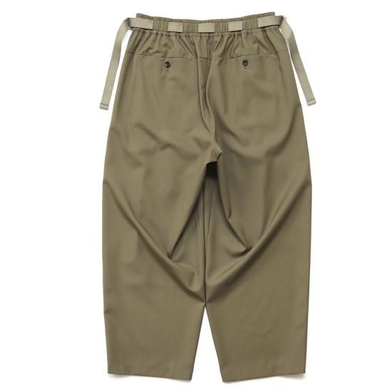 SAYATOMO / Hakama Akane Slacks(BEIGE) | ハカマアカネ