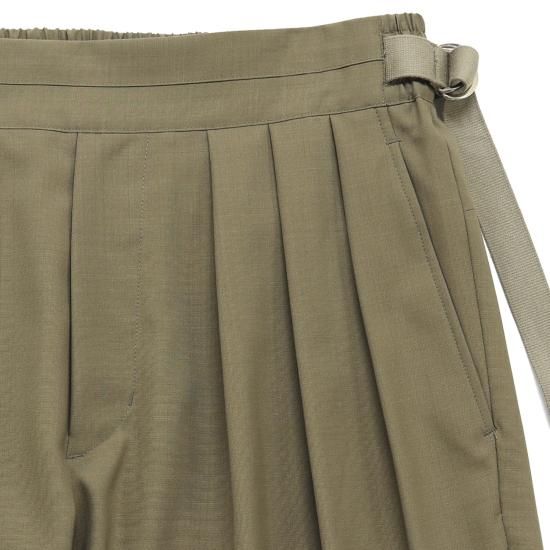 SAYATOMO / Hakama Akane Slacks(BEIGE) | ハカマアカネ SAYATOMO / Hakama Akane Slacks(BEIGE) | ハカマアカネ