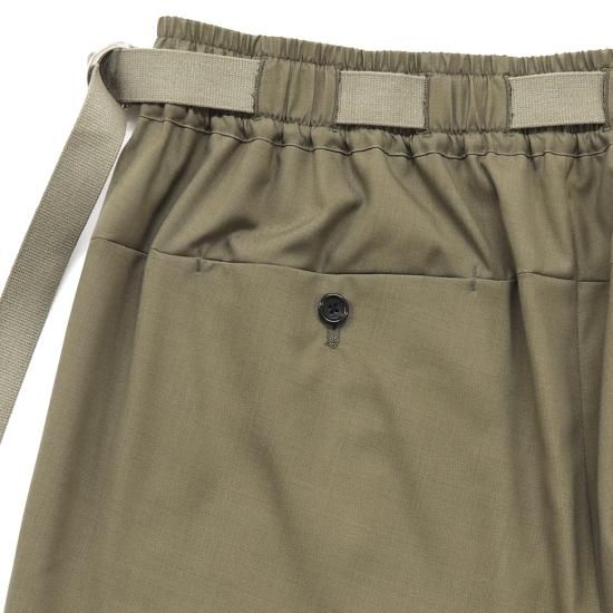 SAYATOMO / Hakama Akane Slacks(BEIGE) | ハカマアカネ SAYATOMO / Hakama Akane Slacks(BEIGE) | ハカマアカネ