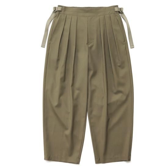 SAYATOMO / Hakama Akane Slacks(BEIGE) | ハカマアカネ SAYATOMO / Hakama Akane Slacks(BEIGE) | ハカマアカネ