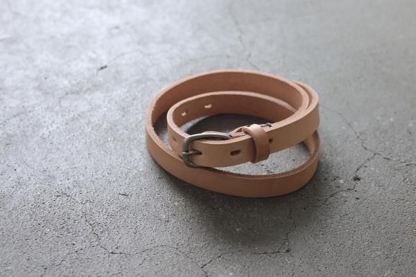 VOAAOV | ヴォアーブ LEATHER BELT(BEIGE)通販サイト - 京都取扱い店舗