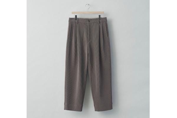 stein GRADATION PLEATS WIDE TROUSERS