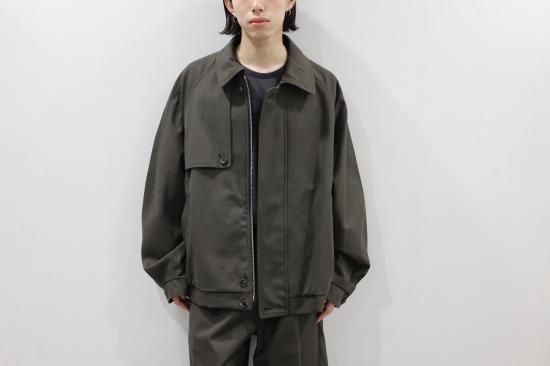 Oversized Harrington Zip Jacket(WOOL)