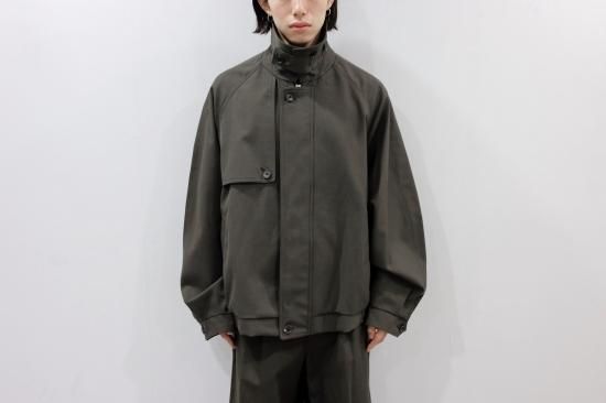 stein | シュタイン OVERSIZED HARRINGTON ZIP JACKET(MILITARY KHAKI ...