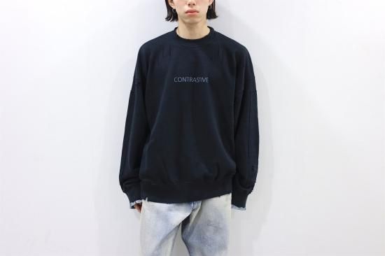 stein | シュタイン OVERSIZED REBUILD SWEAT LS(DARK NAVY stein | シュタイン OVERSIZED REBUILD SWEAT LS(DARK NAVY