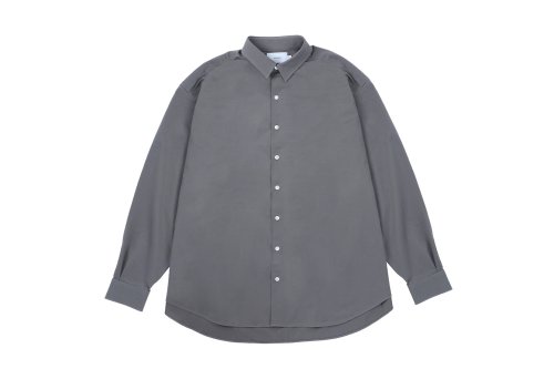 <img class='new_mark_img1' src='https://img.shop-pro.jp/img/new/icons2.gif' style='border:none;display:inline;margin:0px;padding:0px;width:auto;' />KANEMASA / Royal Ox Dress Knit Loose Fit shirt(GRAY)