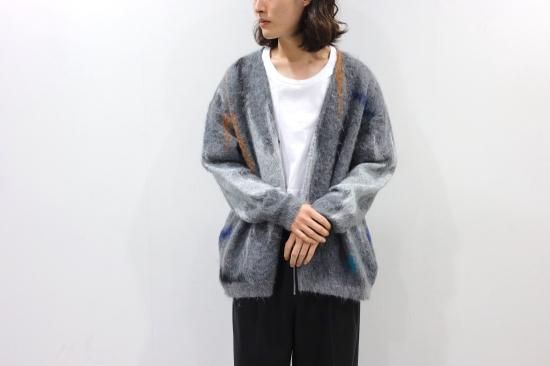 YOKE | STILL JACQUARD CARDIGAN(TOP GRAY) | スティル YOKE | STILL JACQUARD CARDIGAN(TOP GRAY) | スティル