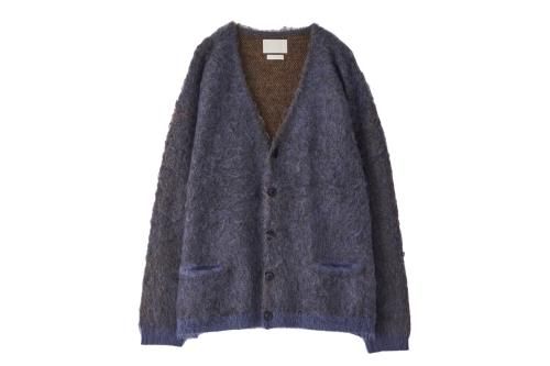 <img class='new_mark_img1' src='https://img.shop-pro.jp/img/new/icons2.gif' style='border:none;display:inline;margin:0px;padding:0px;width:auto;' />YOKE / 4COLOR MIX JACQUARD MOHAIR CARDIGAN(BLUE)