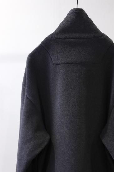 YOKE | FLEECE PULLOVER SHIRT(BLACK) | フリースプルオーバー
