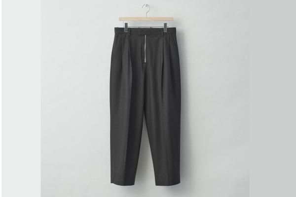 stein | シュタイン EX WIDE TAPERED BARE ZIP TROUSERS(SHADE stein | シュタイン EX WIDE TAPERED BARE ZIP TROUSERS(SHADE