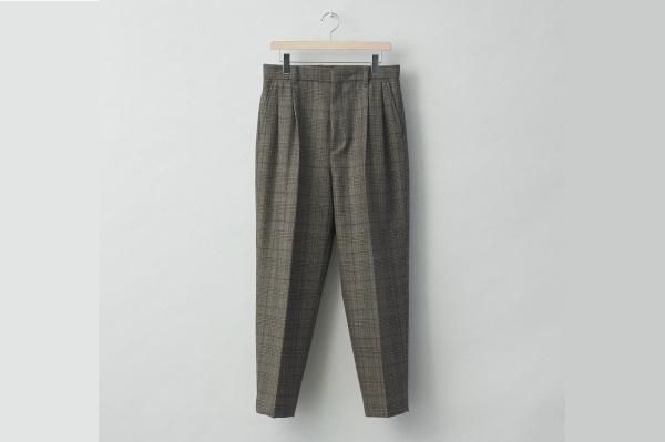 stein | シュタイン EX WIDE TAPERED TROUSERS(GLEN CHECK) / エクストラワイドテーパードトラウザーズ(グレン チェック) 通販サイト - 京都取扱い店舗 ATTEMPT KYOTO Online Shop/ アテンプト キョウト