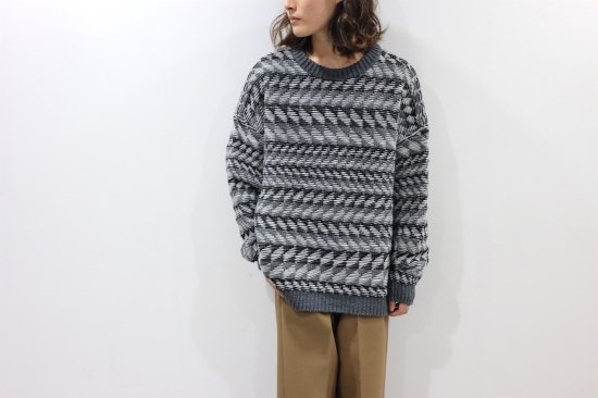 Blanc YM Inside out knit GLAY 【2023春夏新色】 | valentin.arkdesign.nl