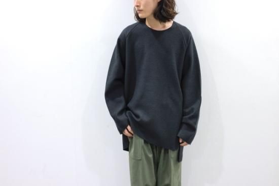 VOAAOV | ヴォアーブ OVERSIZED CREWNECK KINT (CHARCOAL)通販 VOAAOV | ヴォアーブ OVERSIZED CREWNECK KINT (CHARCOAL)通販