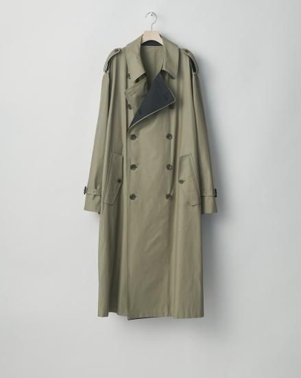 stein | シュタイン OVERSIZED DOUBLE LAPELED TRENCH COAT stein | シュタイン OVERSIZED DOUBLE LAPELED TRENCH COAT
