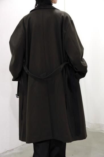 stein | シュタイン DOUBLE LAPELED DOUBLE BREASTED COAT stein | シュタイン DOUBLE LAPELED DOUBLE BREASTED COAT