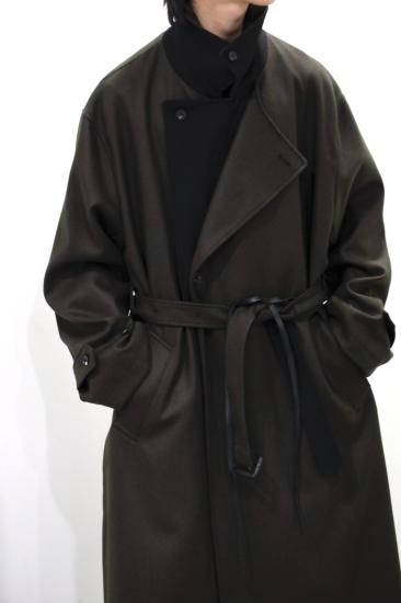 stein | シュタイン DOUBLE LAPELED DOUBLE BREASTED COAT stein | シュタイン DOUBLE LAPELED DOUBLE BREASTED COAT