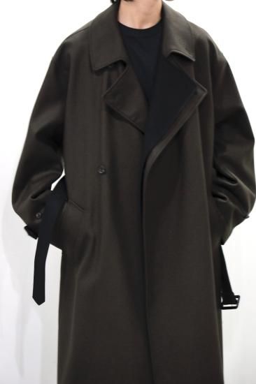 stein | シュタイン DOUBLE LAPELED DOUBLE BREASTED COAT stein | シュタイン DOUBLE LAPELED DOUBLE BREASTED COAT