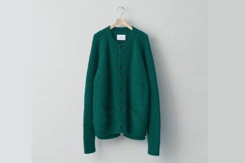 <img class='new_mark_img1' src='https://img.shop-pro.jp/img/new/icons47.gif' style='border:none;display:inline;margin:0px;padding:0px;width:auto;' />stein / KID MOHAIR CARDIGAN(GREEN)