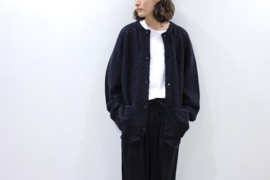 stein | シュタイン KID MOHAIR CARDIGAN(DARK NAVY stein | シュタイン KID MOHAIR CARDIGAN(DARK NAVY