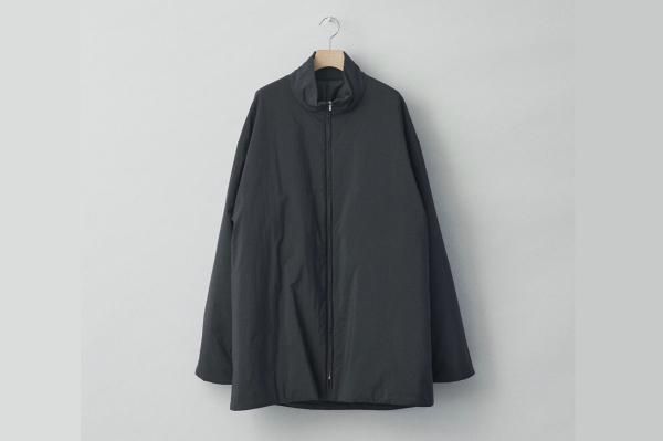 stein | シュタイン OVERSIZED PADDED LONG ZIP JACKET(BLACK