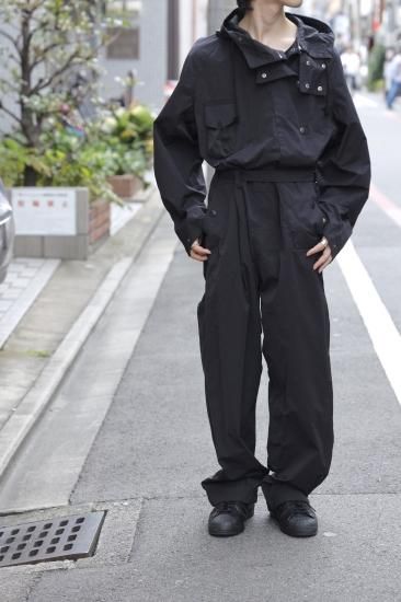YOKE | MILITARY JUMP SUITS(BLACK) | ミリタリージャンプスーツ YOKE | MILITARY JUMP SUITS(BLACK) | ミリタリージャンプスーツ