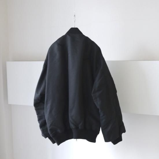 stein | シュタイン OVERSIZED FLIGHT JACKET (BLACK stein | シュタイン OVERSIZED FLIGHT JACKET (BLACK