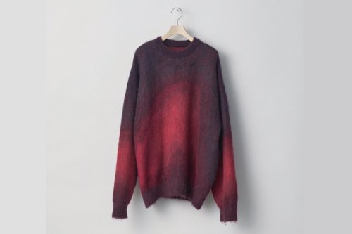 <img class='new_mark_img1' src='https://img.shop-pro.jp/img/new/icons2.gif' style='border:none;display:inline;margin:0px;padding:0px;width:auto;' />stein / OVERSIZED GRADATION MOHAIR LS(RED)