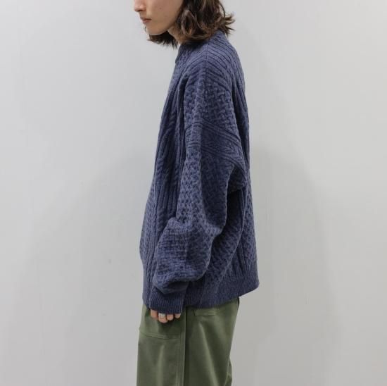 トップス YASHIKI 22AW Tokei Knit(BLACK) YASHIKI 22AW Tokei Knit(BLACK)