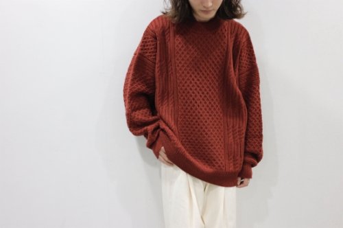 <img class='new_mark_img1' src='https://img.shop-pro.jp/img/new/icons47.gif' style='border:none;display:inline;margin:0px;padding:0px;width:auto;' />YASHIKI / Tokei Knit(BURGUNDY)